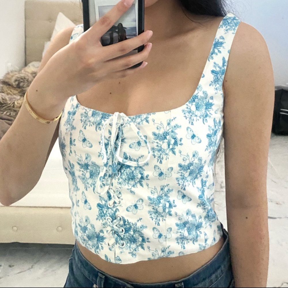 With Jean Victorian Corset